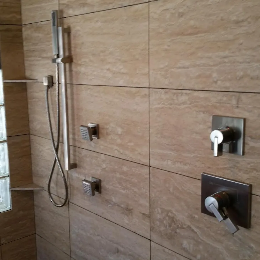Shower fixture installation for Water Heater Replacement in Oakland